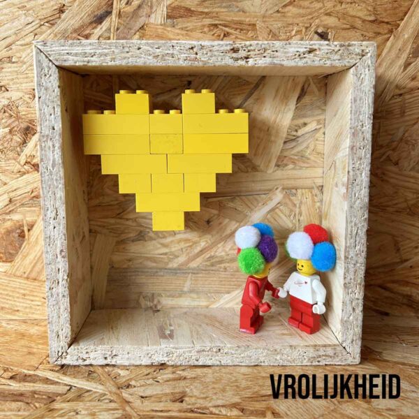 Kunst door Bram in houten lijstjes - Afbeelding 4