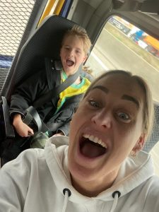 Fun in bus Fun in bus
